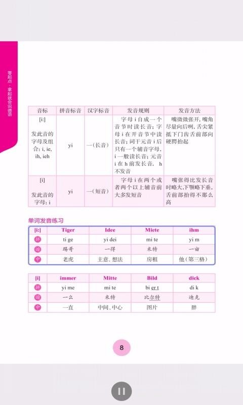 拿起就会说德语app