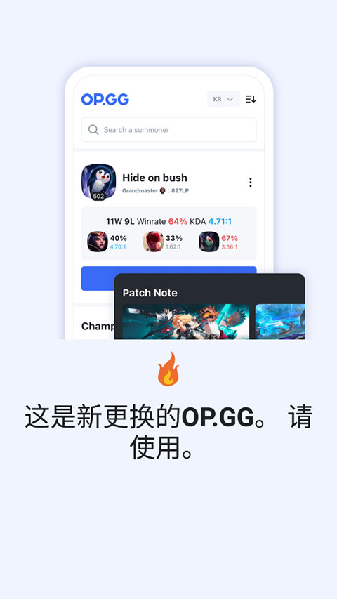 opgg国内版